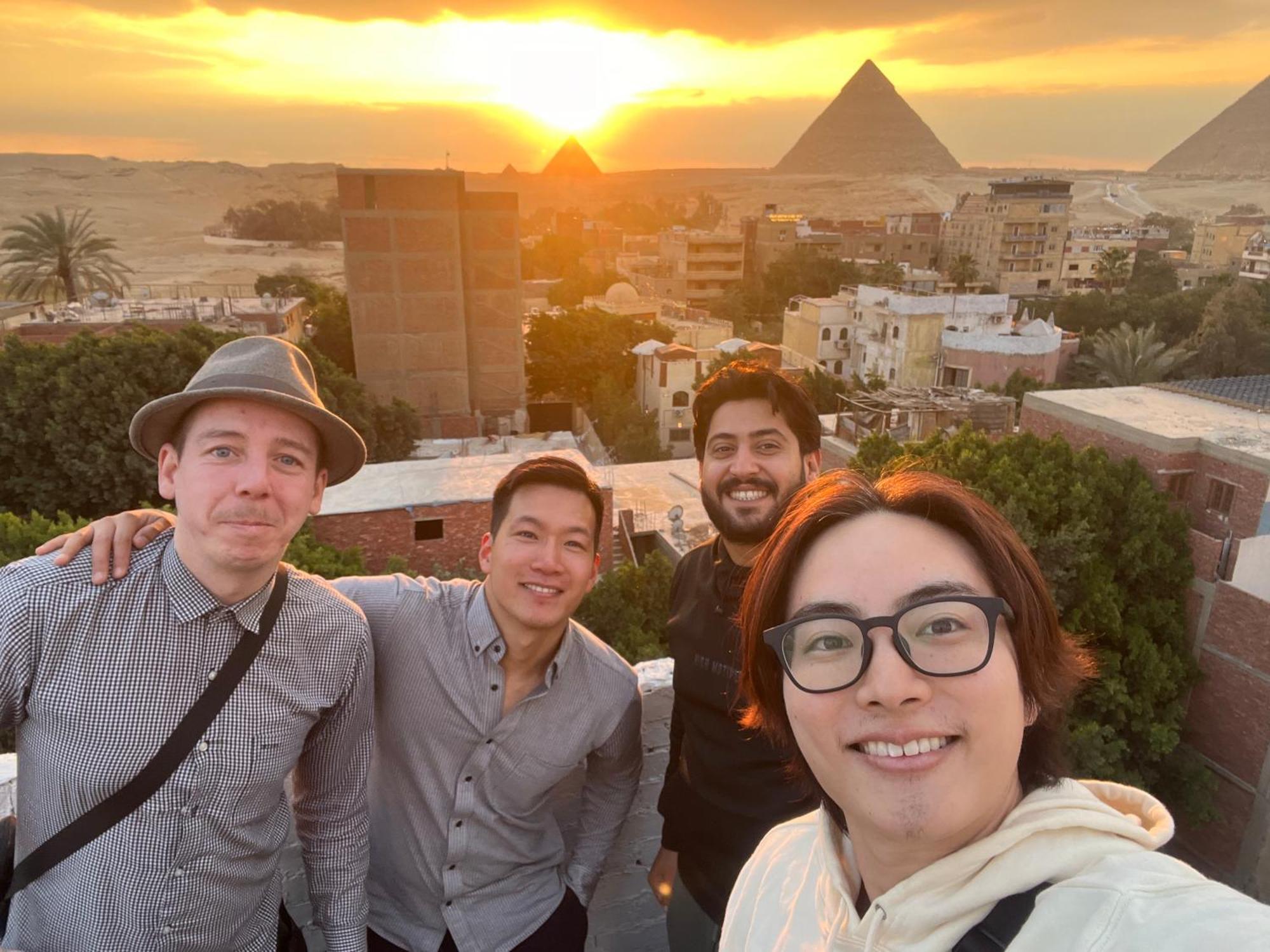 Ferienwohnung Loay Pyramids View Kairo Exterior foto
