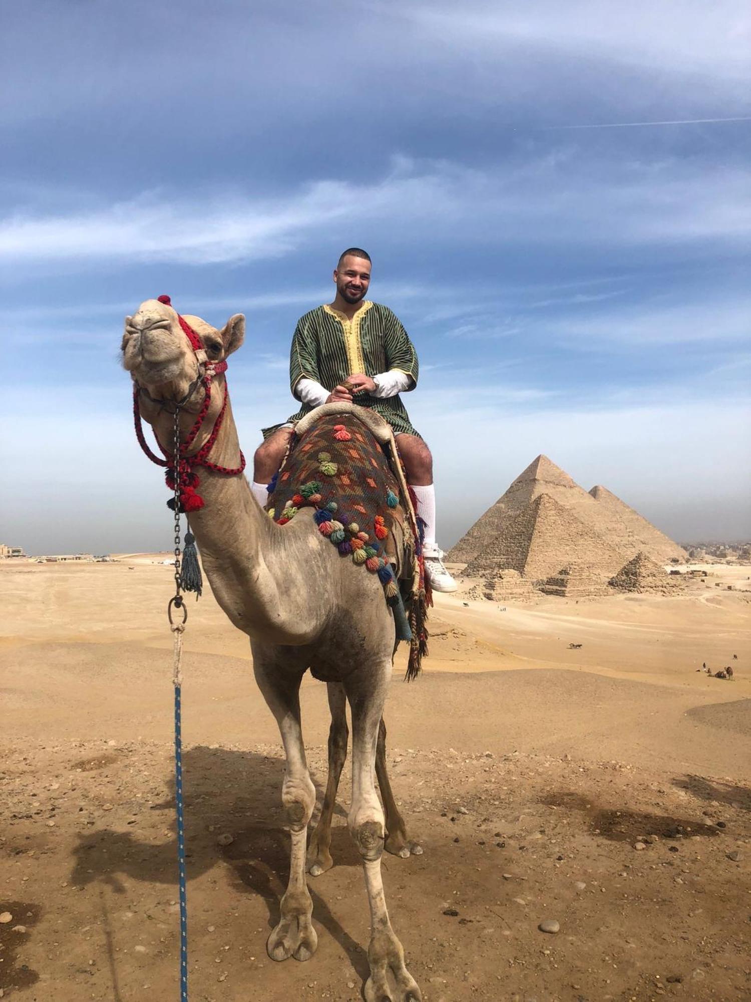 Ferienwohnung Loay Pyramids View Kairo Exterior foto
