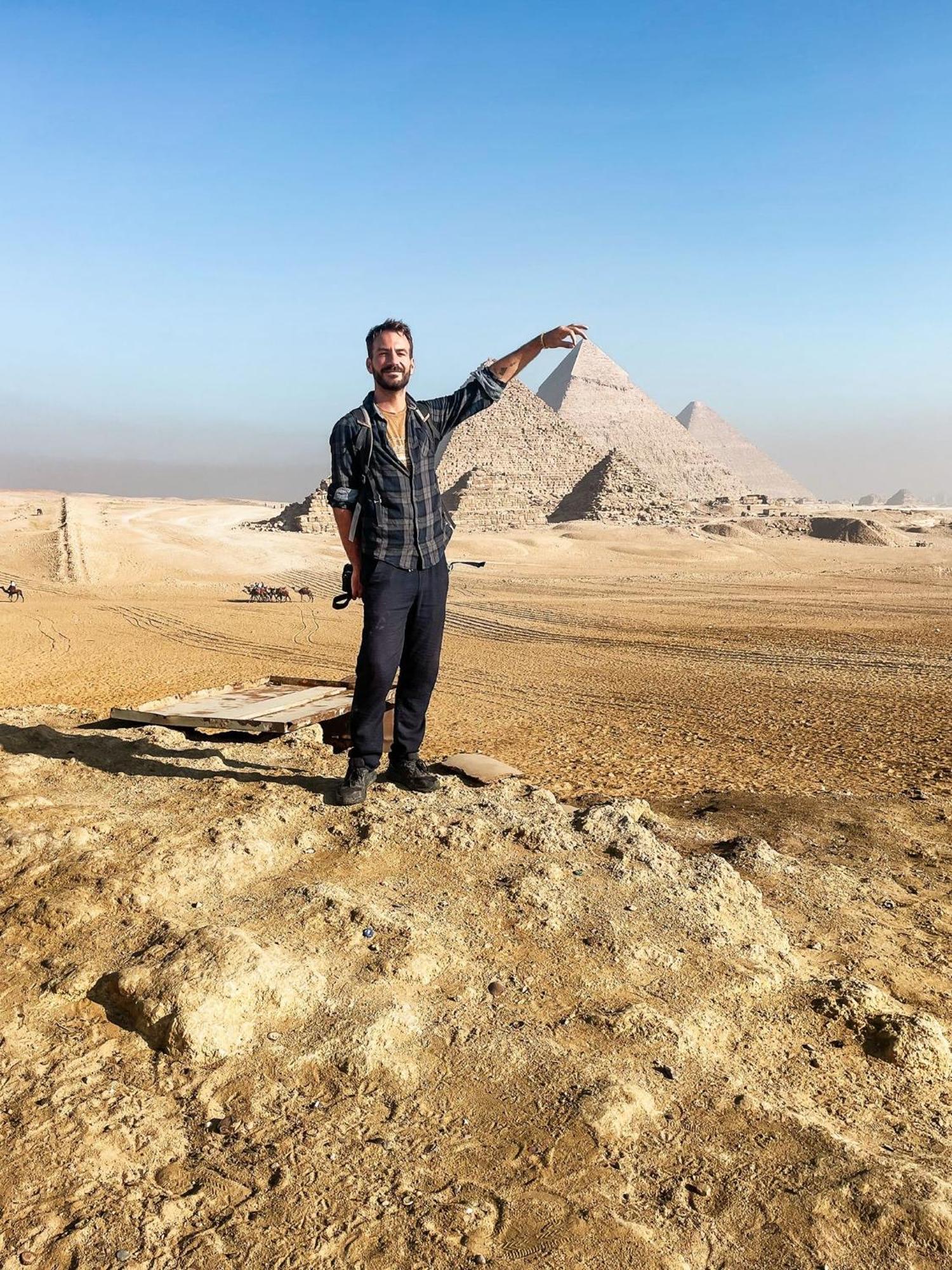Ferienwohnung Loay Pyramids View Kairo Exterior foto