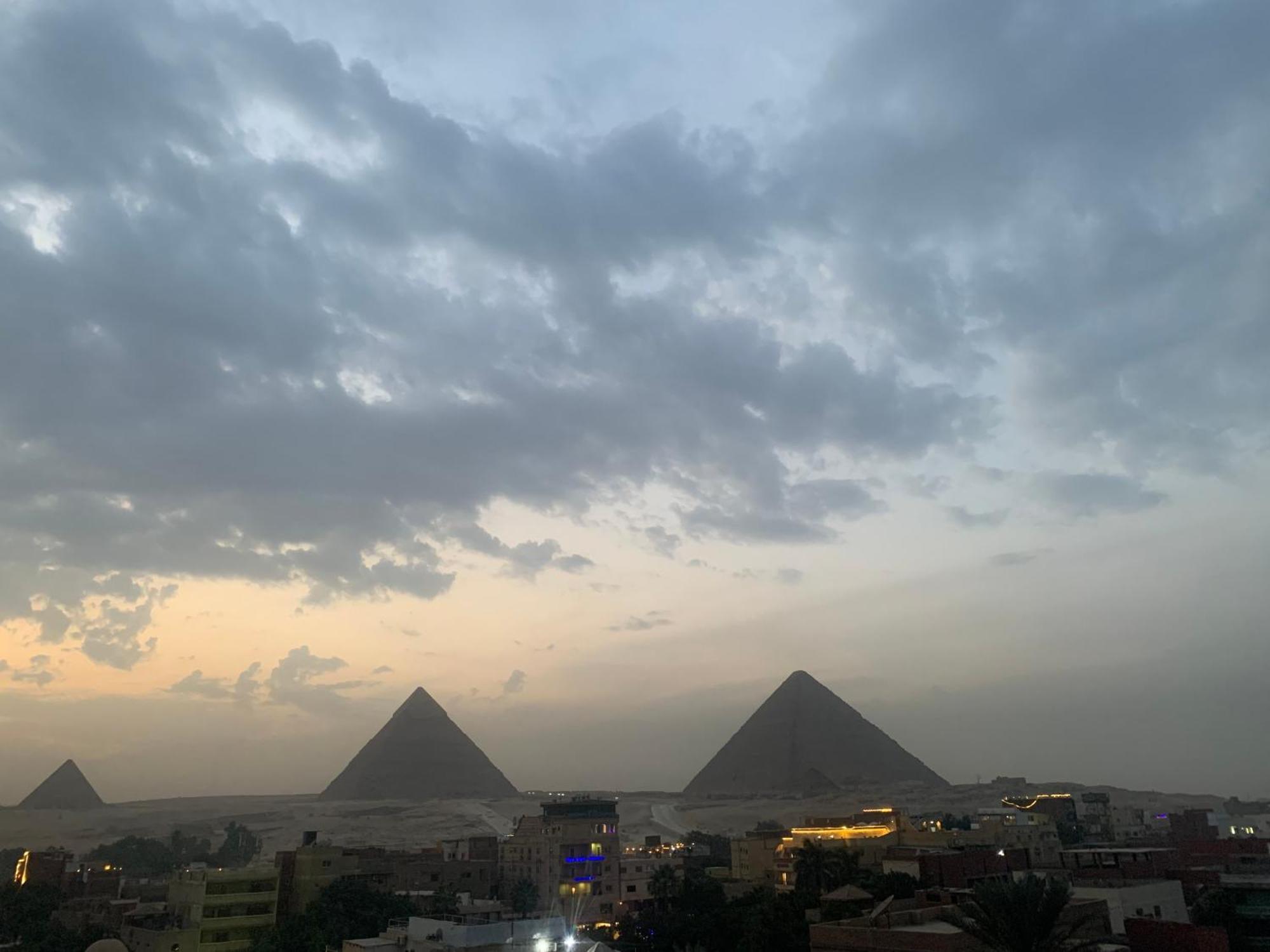 Ferienwohnung Loay Pyramids View Kairo Exterior foto