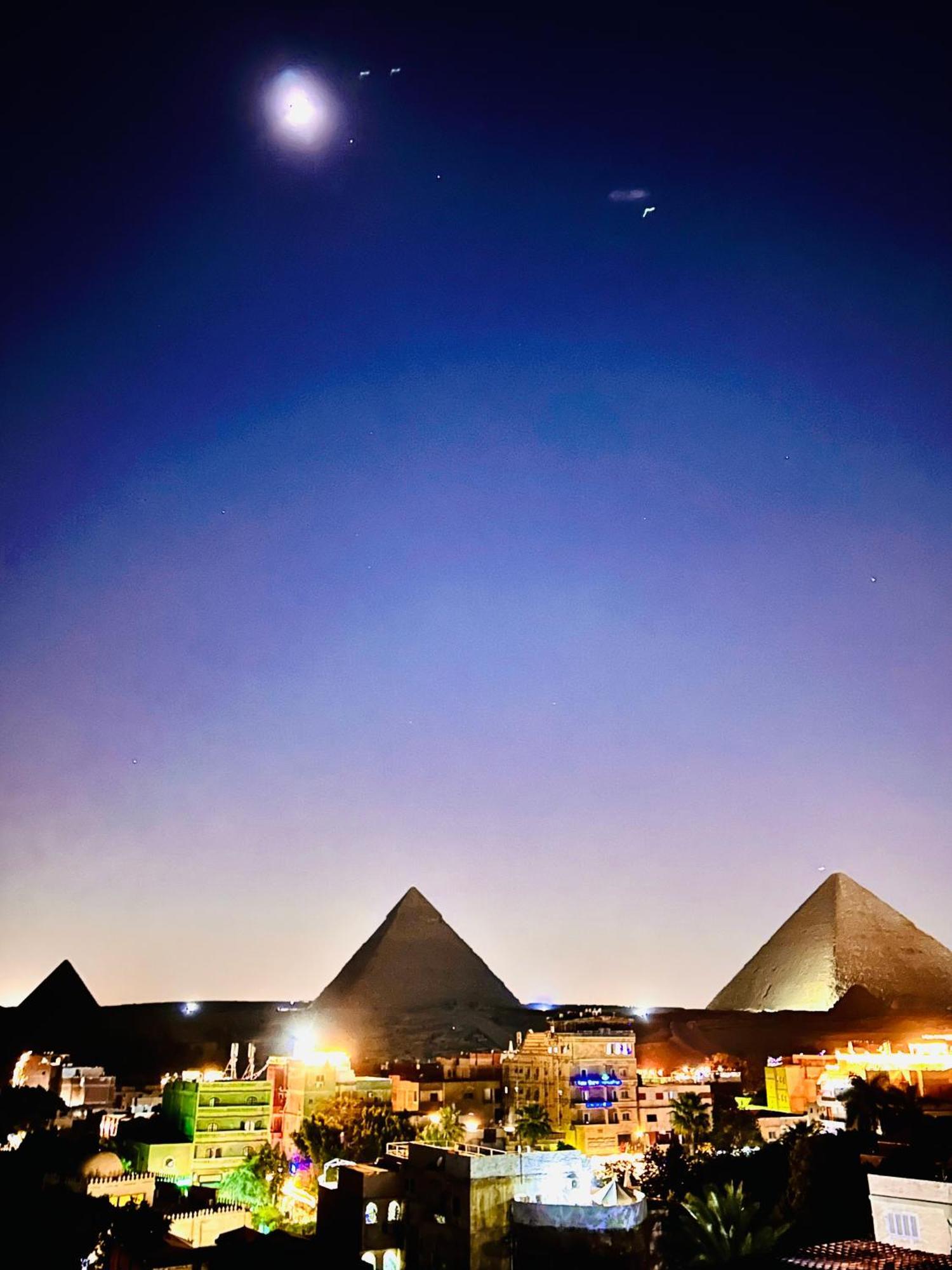Ferienwohnung Loay Pyramids View Kairo Exterior foto