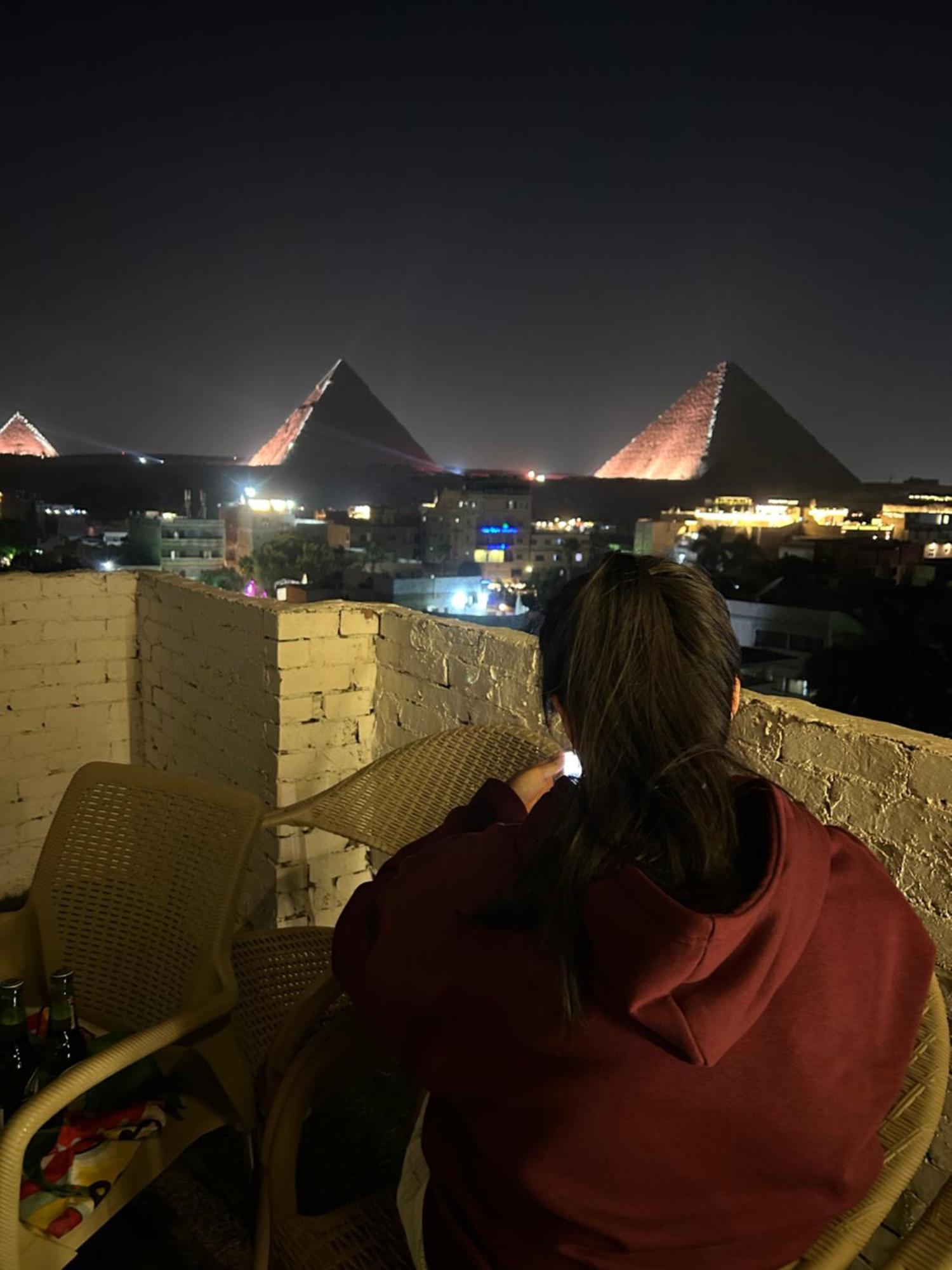 Ferienwohnung Loay Pyramids View Kairo Exterior foto