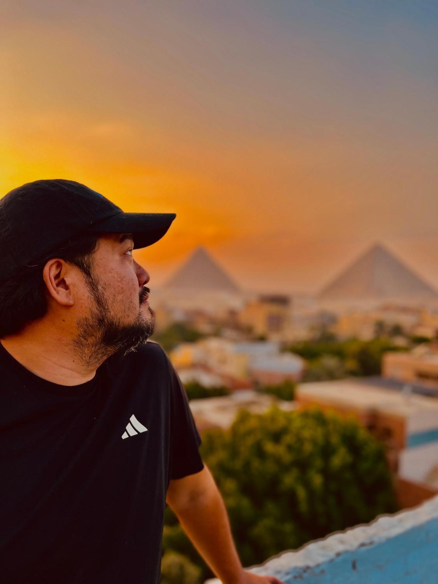 Ferienwohnung Loay Pyramids View Kairo Exterior foto